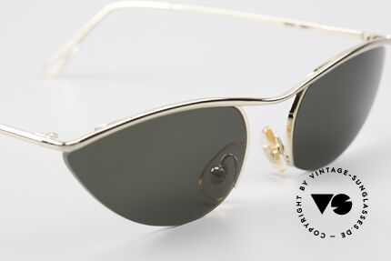 Cutler And Gross 0359 Cat Eye Designer Sunglasses, NO RETRO fashion, but a unique 20 years old Original!, Made for Women