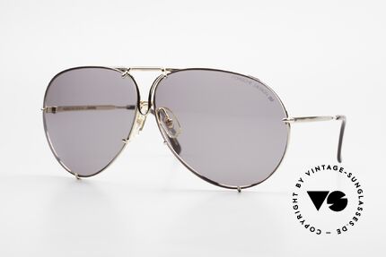 Porsche 5621 Golden Aviator XL Sunglasses, unworn rarity incl. orig. hard case (collector's item), Made for Men