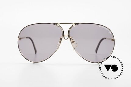 Porsche 5621 Golden Aviator XL Sunglasses, NO RETRO SUNGLASSES, but a 30 years old original, Made for Men
