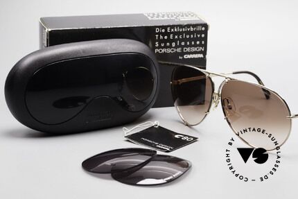 Porsche 5621 Golden Aviator XL Sunglasses, model 5621 = 80's LARGE size (X-LARGE, these days), Made for Men