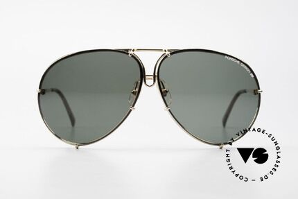 Porsche oversized aviator sunglasses clearance