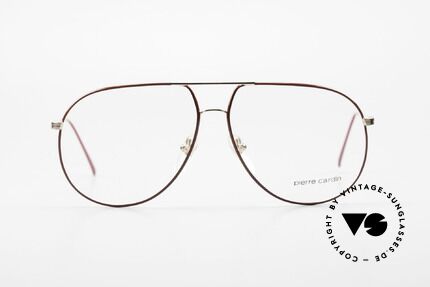 Pierre Cardin 223 80's Men's Aviator Eyeglasses, classic "tear drop" design or "aviator design" frame, Made for Men