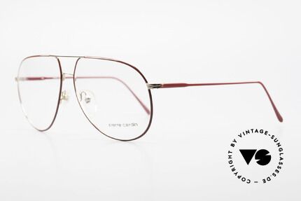 Pierre Cardin 223 80's Men's Aviator Eyeglasses, very noble frame finish in "ruby-colored" and gold, Made for Men