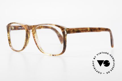 Silhouette M2086 Old 80's Frame Amber Optic, top-notch workmanship and interesting pattern, Made for Men