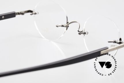 Lunor Classic V Panto AS Panto Rimless Frame Unisex, unworn original; Classic V Panto, Titanium, handmade, Made for Men and Women