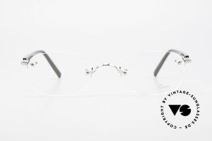 Lunor Classic V Anatomic PP Rimless Frame Platin Plated, without ostentatious logos (but in a timeless elegance), Made for Men