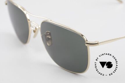 Lunor Aviator II P4 GP Classy Men's Sunglasses Gold, from the latest collection, but in a well-known quality, Made for Men