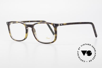 Lunor A5 313 Classic Timeless Eyeglasses, well-known for the "W-bridge" & the plain frame designs, Made for Men and Women