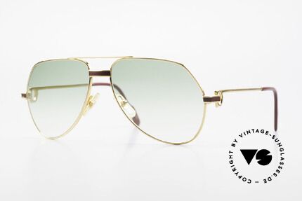 Cartier Vendome Laque - S Old 1980's Luxury Sunglasses Details