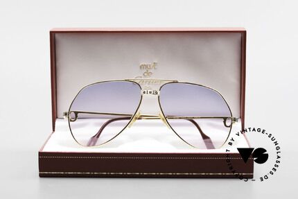 Cartier Vendome Santos - L Rare Luxury 80's Sunglasses, unworn with full original vintage packing by CARTIER!, Made for Men