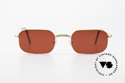 Cartier Broadway Semi Rimless Sunglasses 3D Red, men's model of the Cartier 'Semi Rimless' Collection, Made for Men