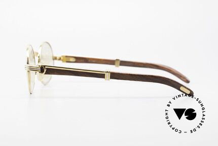 Cartier Giverny Rare Oval Wood Sunglasses, model of the legendary 'PRECIOUS WOOD' collection, Made for Men and Women