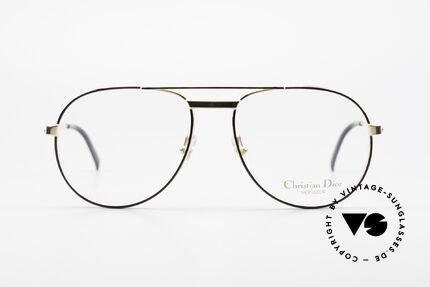 Christian Dior 2448 Gold-Plated Dior Monsieur Frame, precious designer eyeglasses from 1989; true vintage!, Made for Men