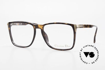 Christian Dior 2483 Old 80's Optyl Eyglass-Frame, striking, masculine Dior eyeglass-frame from 1989, Made for Men