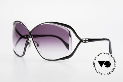 Christian Dior 2056 80's Butterfly Sunglasses, famous 'butterfly-design' with huge gradient lenses, Made for Women
