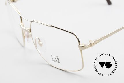 Dunhill 6048 Gold Plated 80's Eyeglasses, gold-plated frame (built to last), You must feel this!, Made for Men