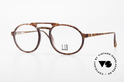 Dunhill 6114 Oval Round Eyeglasses 90s, oval round vintage eyeglass-frame by A. DUNHILL, Made for Men