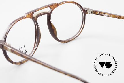 Dunhill 6114 Oval Round Eyeglasses 90s, NO retro design, but authentic old 1990's commodity, Made for Men