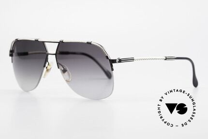 Pierre Cardin CP806 Vintage Sailing 80's Shades, temples & bridge are twisted like a hawser; size 60-12, Made for Men