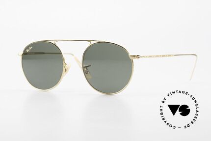 Ray Ban Vintage Round 90's Bausch&Lomb USA Shades Details