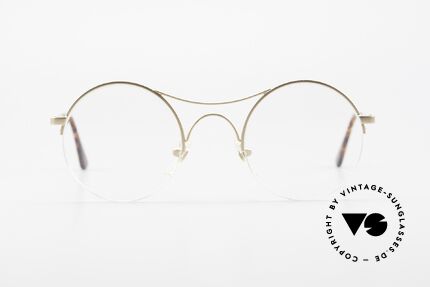 Giorgio Armani 121 Schubert Glasses Round Style, the round version of the legendary Armani 229 glasses, Made for Men
