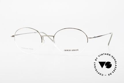 Giorgio Armani 27N Small Round Eyeglasses Nylor, Giorgio Armani, Mod. 27N, col. 7S9, Gr. 46/18, 135, Made for Men and Women