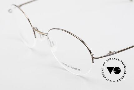 Giorgio Armani 27N Small Round Eyeglasses Nylor, top quality and very comfortable (lightweight: 8g), Made for Men and Women