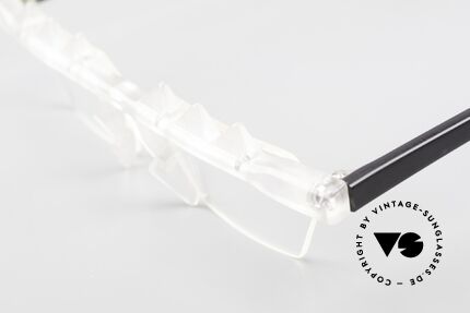 Design Maske Berlin - Ethno 3 Artful Vintage Eyeglasses 90s, DEMO lenses should be replaced with prescriptions, Made for Men and Women