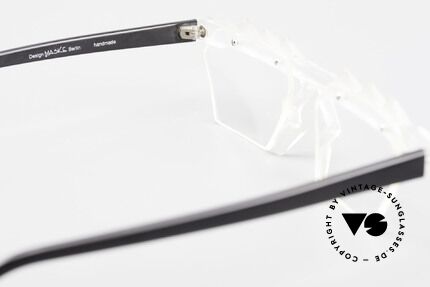 Design Maske Berlin - Ethno 3 Artful Vintage Eyeglasses 90s, Size: medium, Made for Men and Women