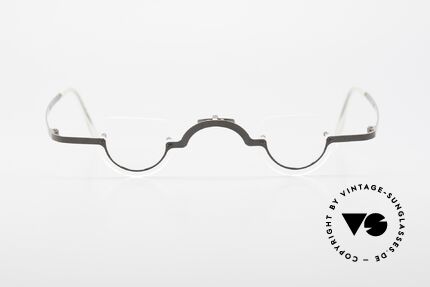 EyeDC V120 Crazy Vintage Reading Glasses, artistic frame: 'opposite pole' to the 'mainstream', Made for Men and Women