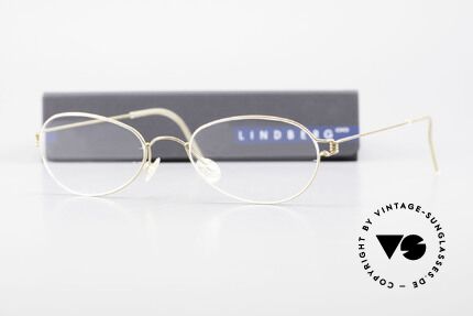 Lindberg Kari Air Titan Rim Titanium Ladies Eyeglasses, simply timeless, stylish & innovative: grade 'vintage', Made for Women