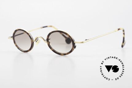 L.A. Eyeworks LINK 143 Oval Round Sunglasses 1994, functionality, materials and workmanship on TOP LEVEL, Made for Men and Women