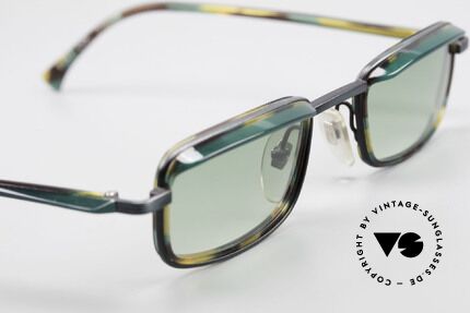 Alain Mikli 1147 / 3509 Square Designer Frame 90's, unworn (like all our vintage Mikli Paris eyewear), Made for Men and Women