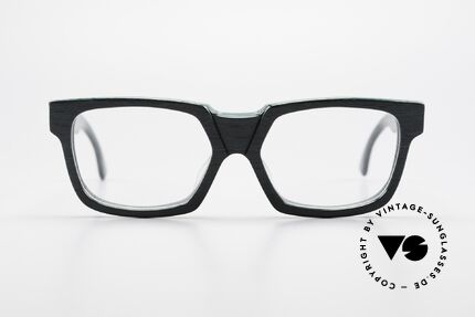 Alain Mikli 0143 / 285 Striking 1980's Eyeglasses, striking frame with very interesting pattern / color, Made for Men and Women