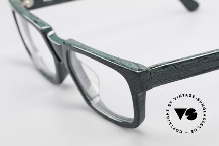 Alain Mikli 0143 / 285 Striking 1980's Eyeglasses, unworn (like all our vintage Alain Mikli eyeglasses), Made for Men and Women