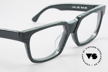 Alain Mikli 0143 / 285 Striking 1980's Eyeglasses, NO RETRO EYEWER, but a 30 years old ORIGINAL!, Made for Men and Women
