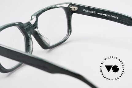 Alain Mikli 0143 / 285 Striking 1980's Eyeglasses, frame can be glazed with (sun) lenses / prescriptions, Made for Men and Women