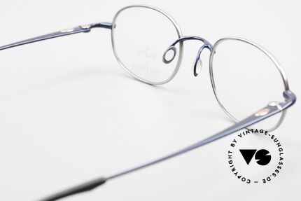 Bugatti 19062 Men's Titanium Eyeglasses 90's, NO RETRO; an old 90's Bugatti original + orig. case, Made for Men