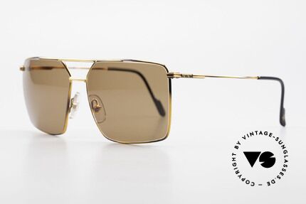 Ferrari F46 Retro Sunglasses True Vintage, high-class finish in a kind of "tortoise metallic", Made for Men