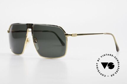 Gucci GG41 22kt Gold-Plated Sunglasses, pure luxury lifestyle with vintage charakter, RARE!, Made for Men