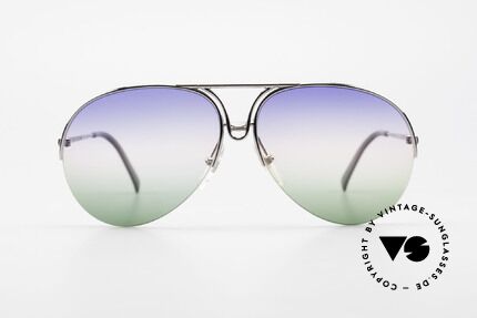 Porsche 5627 Half Rimless 90's Sunglasses, rimless frame, lightweight & first class comfort, Made for Men