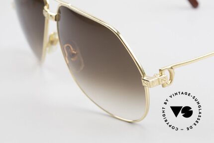 Sunglasses Cartier Vendome Santos L Special Edition Fully Gold