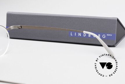 Lindberg 7005 Strip Titan Round Titanium Frame Unisex, Size: medium, Made for Men and Women