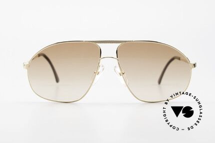 Dunhill 6125 Gold Plated Aviator Frame 90's, this is the indisputable spearhead of sunglasses' quality, Made for Men