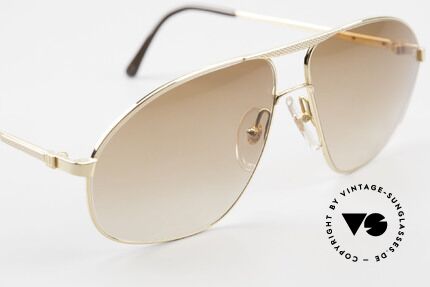 Dunhill 6125 Gold Plated Aviator Frame 90's, unworn (like all our rare vintage Alfred Dunhill eyewear), Made for Men