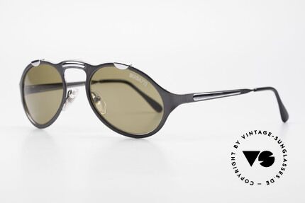 Bugatti 13152 Limited Rare Luxury 90's Sunglasses, ultra rare gray-metallic varnish, collector's item!, Made for Men