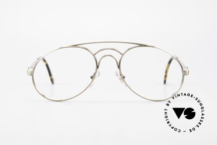 Bugatti 07823 Old 80's Glasses With Sun Clip, Size: medium, Made for Men