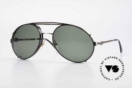 Bugatti 65282 Vintage Men's Glasses 1980's Details
