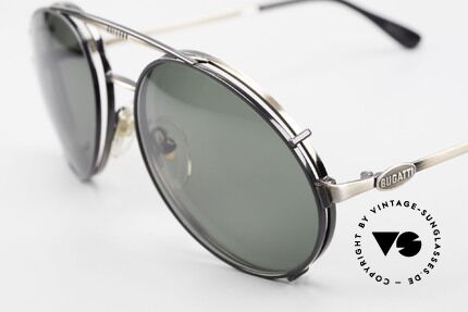 Bugatti 65282 Vintage Men's Glasses 1980's, remarkable finish (anthracite / antique metal), Made for Men Bugatti 65282 Vintage Men's Glasses 1980's, remarkable finish (anthracite / antique metal), Made for Men