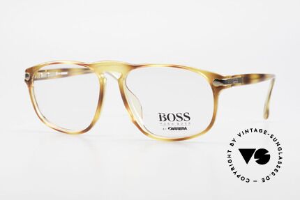 BOSS 5102 Square Vintage Optyl Glasses, striking BOSS vintage designer glasses of the 90's, Made for Men